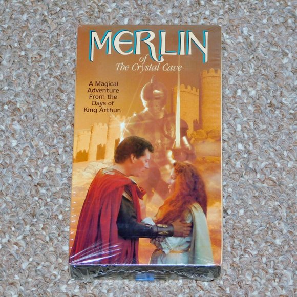 Merlin of the Crystal Cave VHS 1993 Brand New CBS Fox Video Mary Stewart BBC - Picture 1 of 11